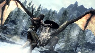 skyrim-DragonFight