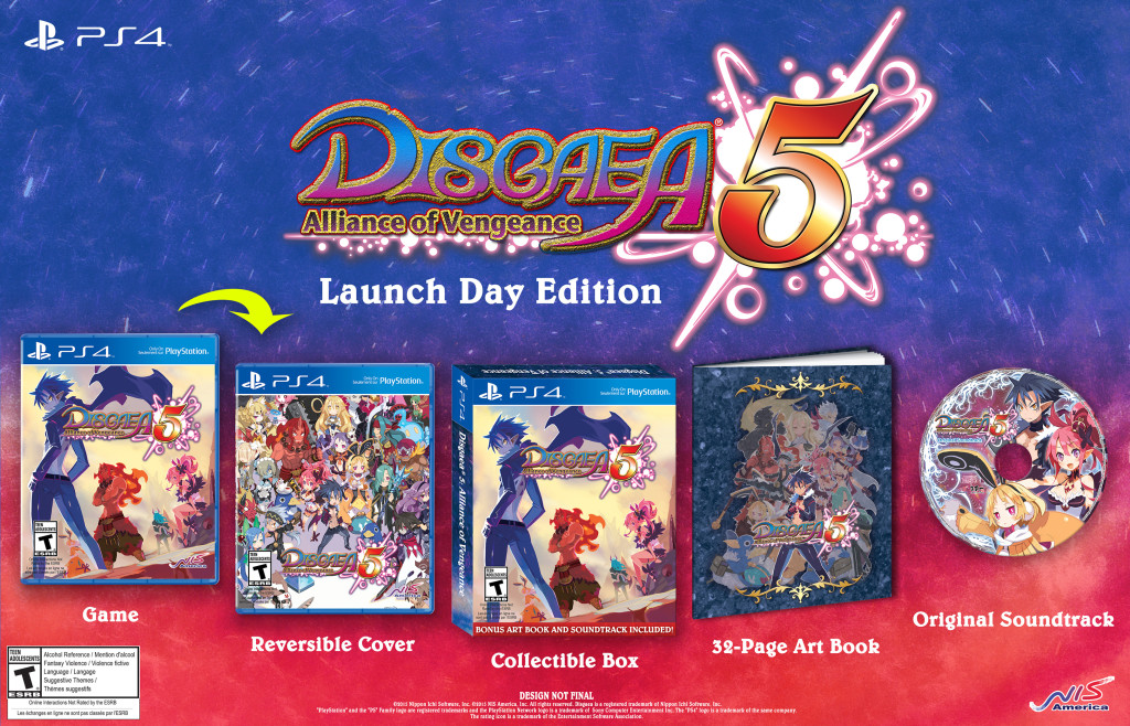 Disgaea 5 LAUNCH-DAY-EDITION